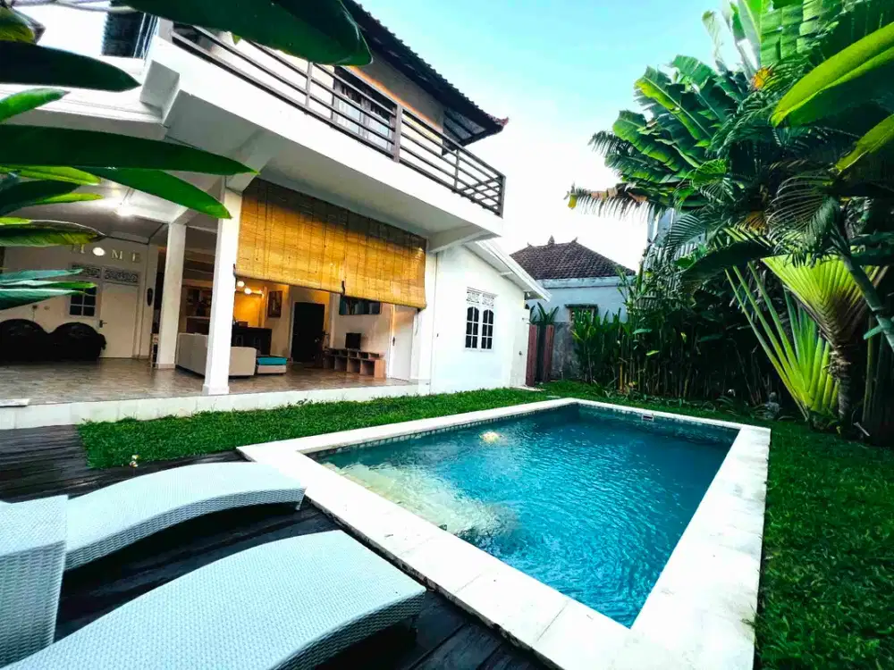 READY FOR RENT YEARLY 3 BEDROOM AT SEMINYAK MIN 2 YEARS, GOOD LOCATION