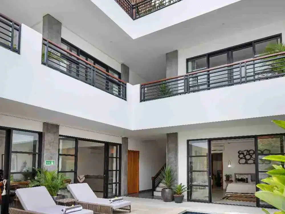 FOR RENT & SALE MODERN TROPICAL VILLA 3 BEDROOM PERERENAN CANGGU