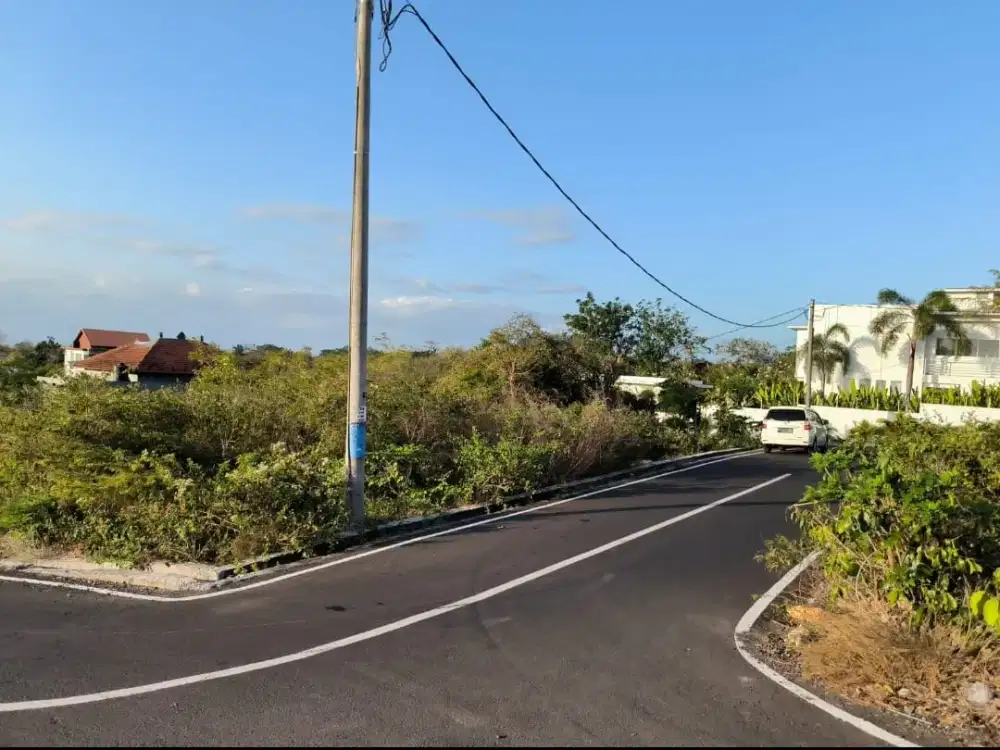 Di jual tanah di area nusa dua bali cocok untuk villa
