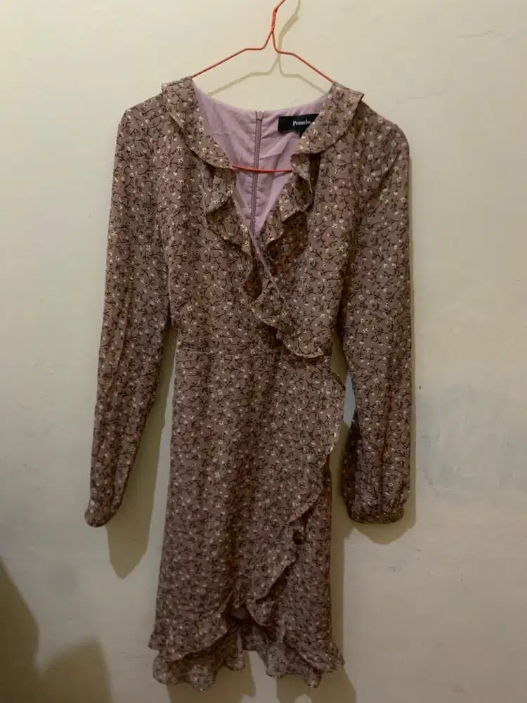 Preloved Dress Floral Pomelo