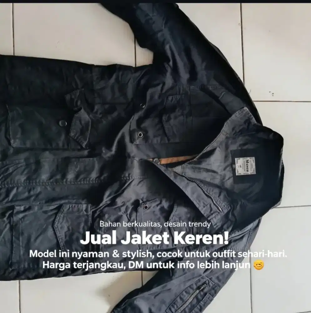 jaket baru uuuuuuu aye