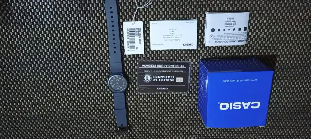 JAM TANGAN CASIO ORIGINAL STRAP KARET