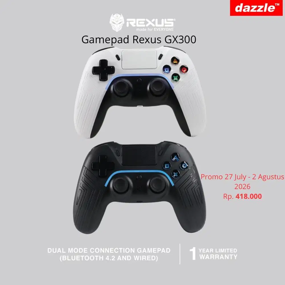 Gamepad Rexus GX300