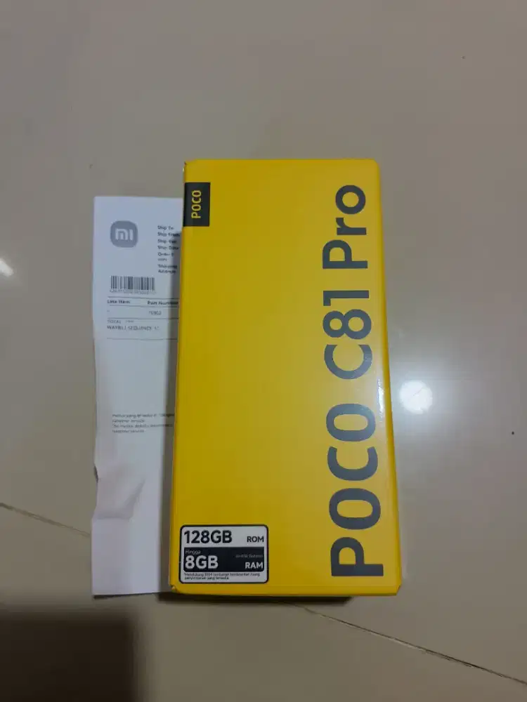Poco c81 pro 4+4/128