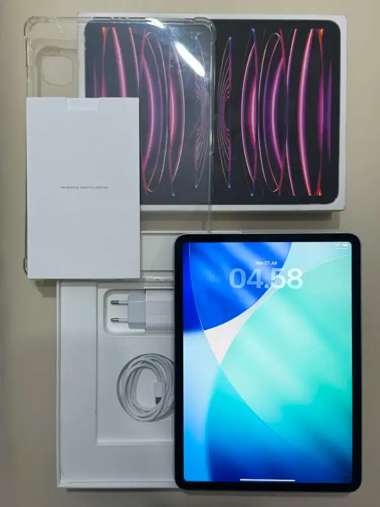 Ipad Pro 11 inch M2 (Gen 4 2022) 128gb Wifi - Space Gray - Resmi Indo