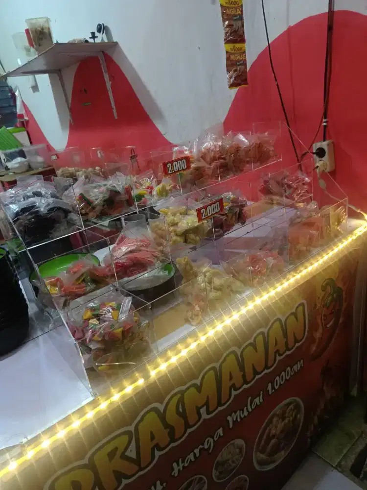 Jual cepet peralatan warung seblak