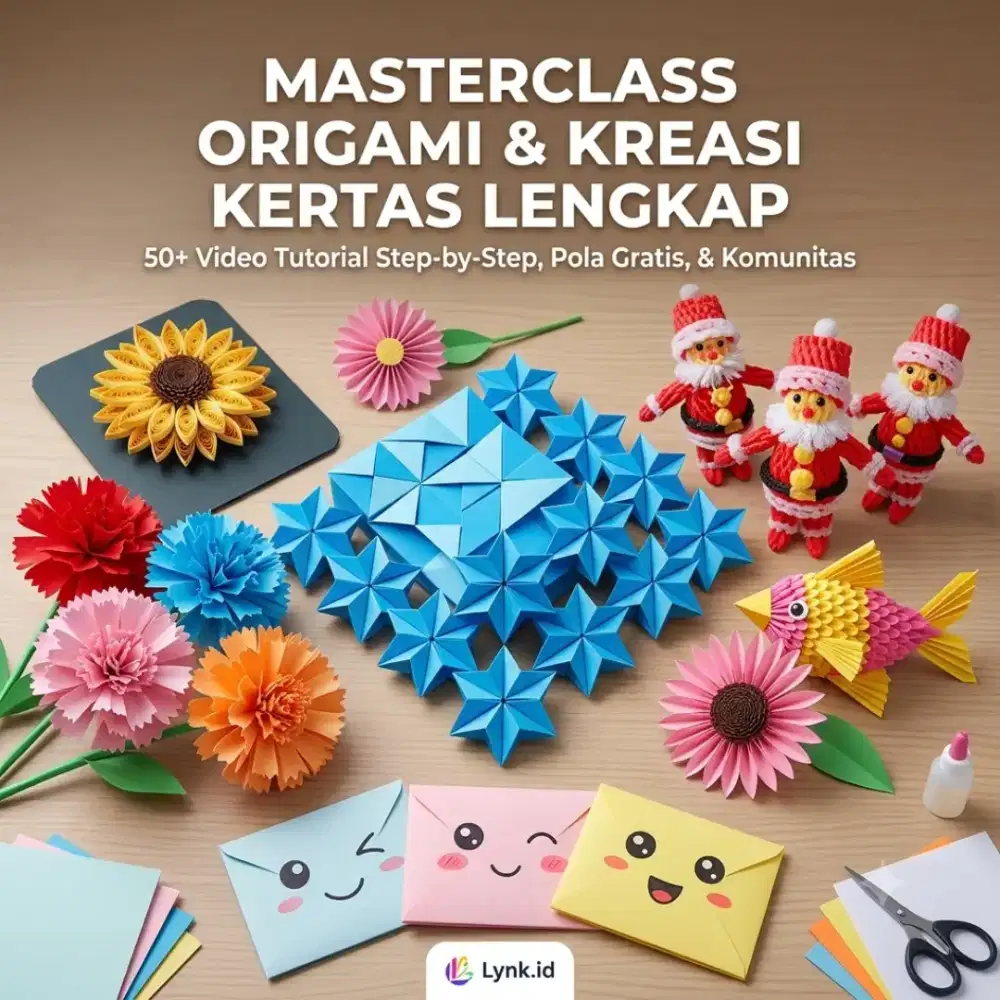 50+++ Video Origami dan Kerajinan Tangan