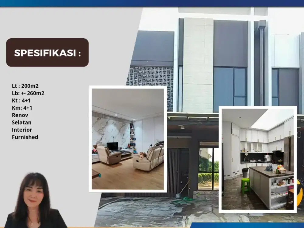 Murah Rumah Furnished Cluster Eldora Suvarna Sutera Cikupa Tangerang