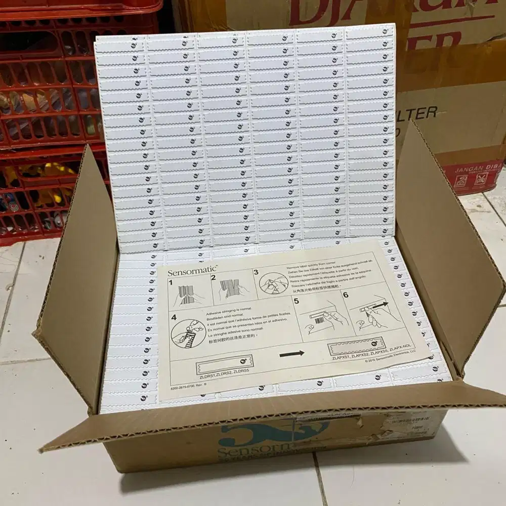 Label Sensor Op Sensormatic 5000pcs Anti Pencurian toko