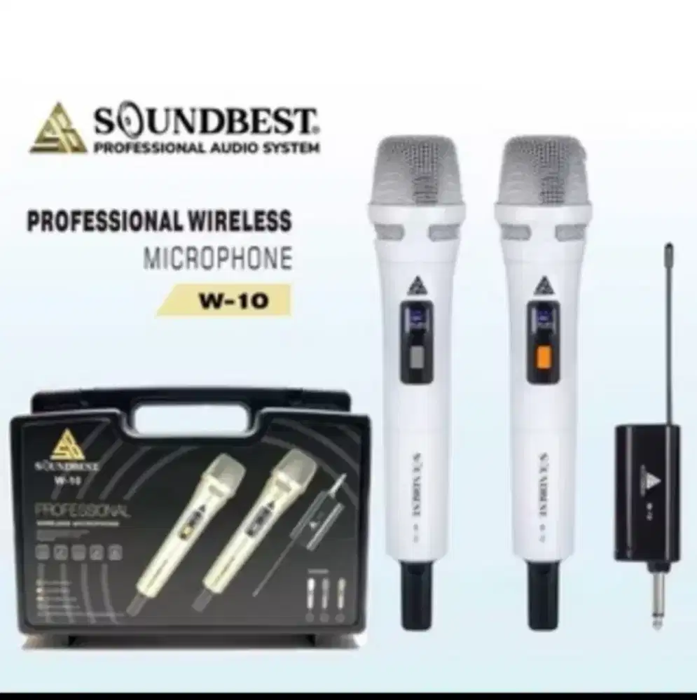Mic Wireless Soundbest W10 Original
