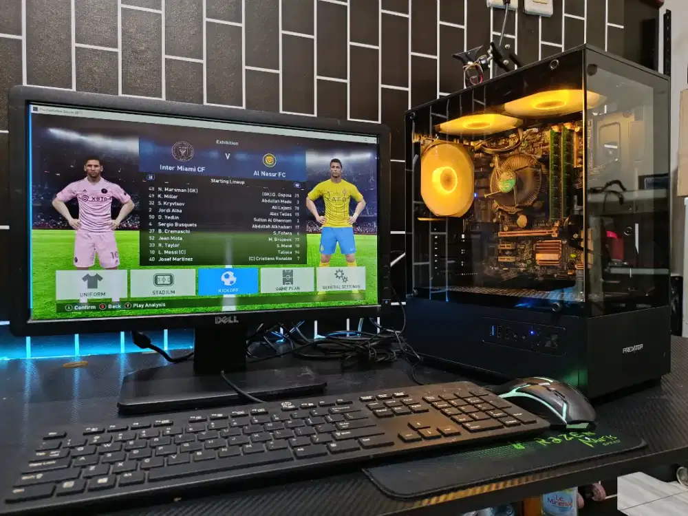Komputer core i5 lengkap 1 set siap pakai