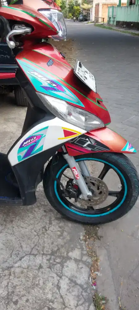 Jual Mio J 2014 Merah Hitam Yamaha