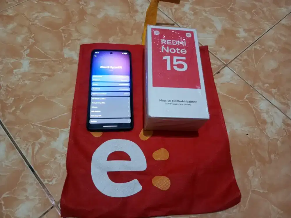 REDMI NOTE 15 RAM 8+8/128 SECOND LIKE NEW