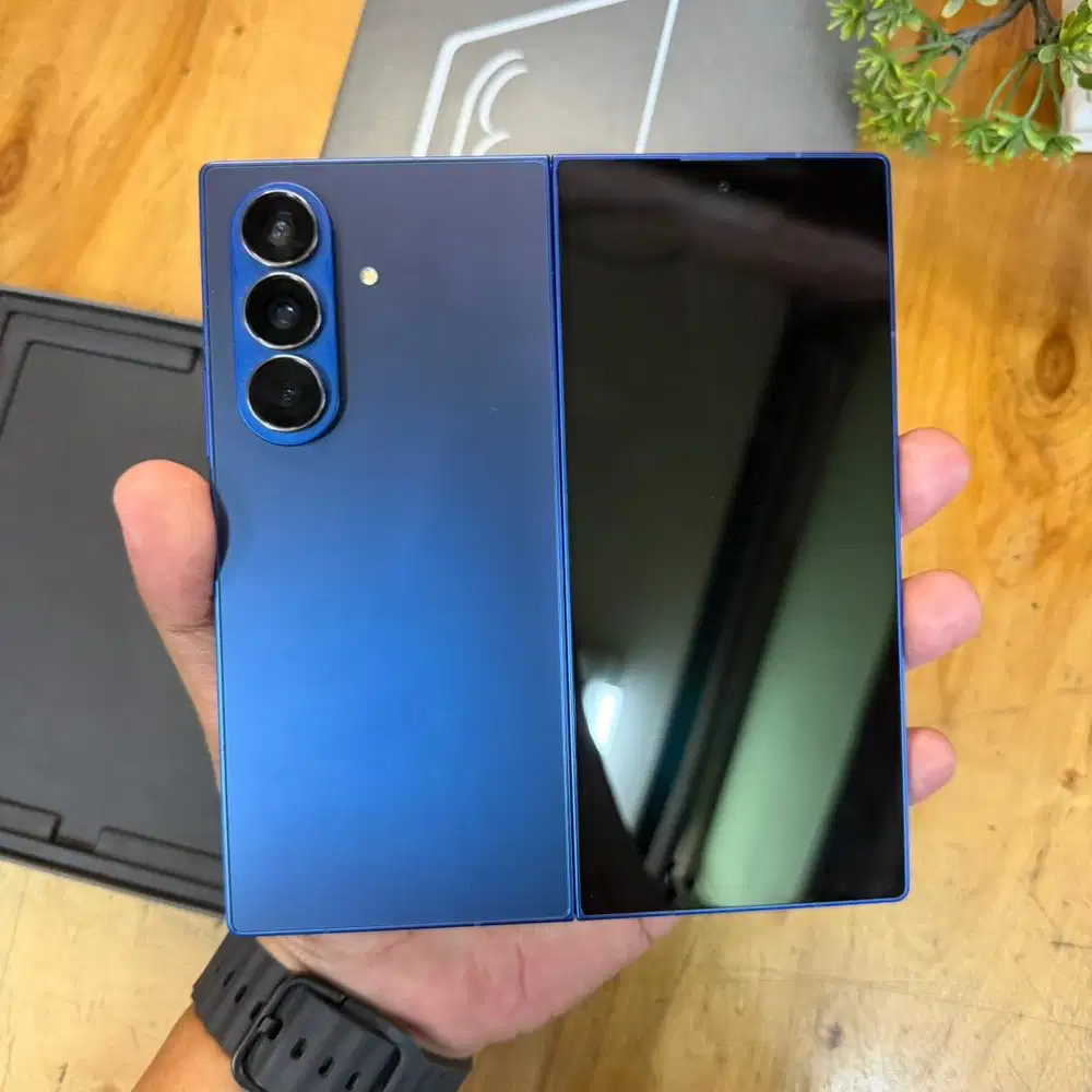 Samsung Z Fold 7 5G 512GB Shadow Blue resmi sein full Original