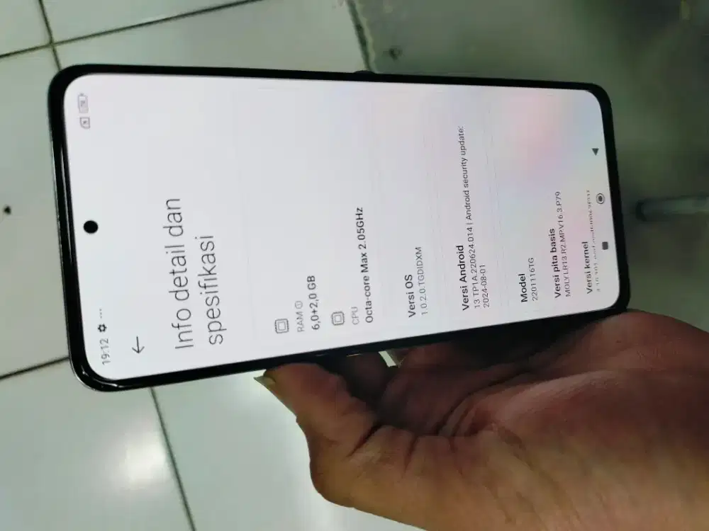 xiomi note 11 pro  batangan mulus