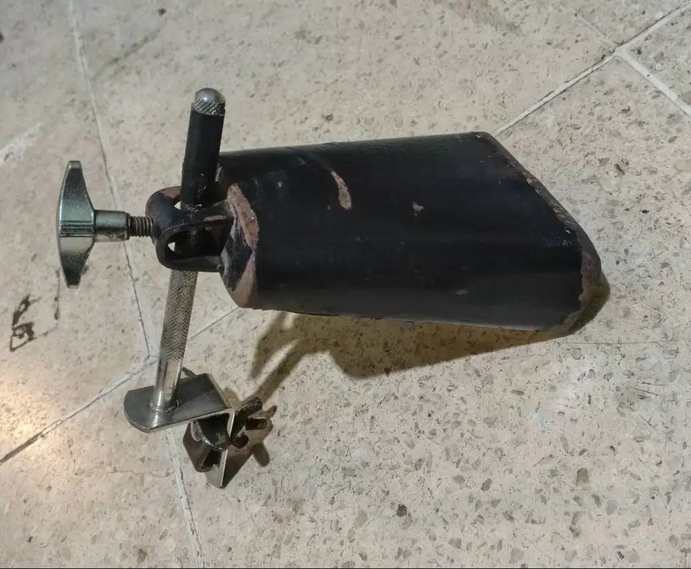 Cowbell Drum + Tamborin Hi-Hat Drum (Half-Moon) Double Row
