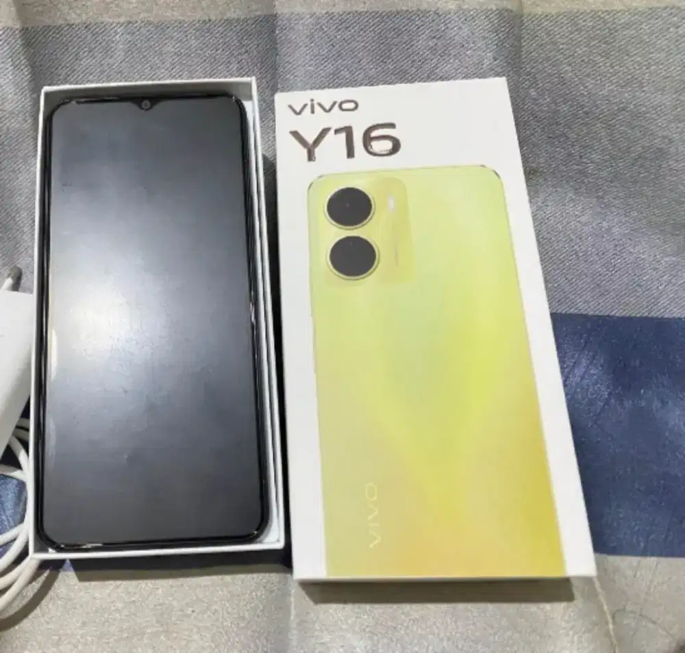 VIVO Y 16 4+4/128 BACA YA INFO YA