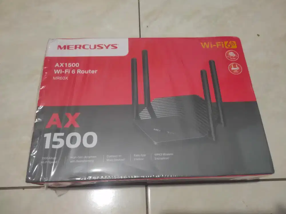 Router mercusys AX1500 WIFI 6