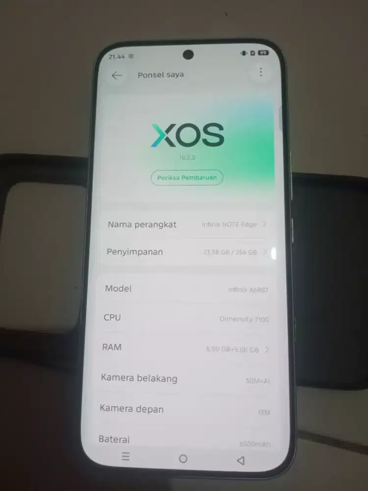 Infinix Note edge 5G