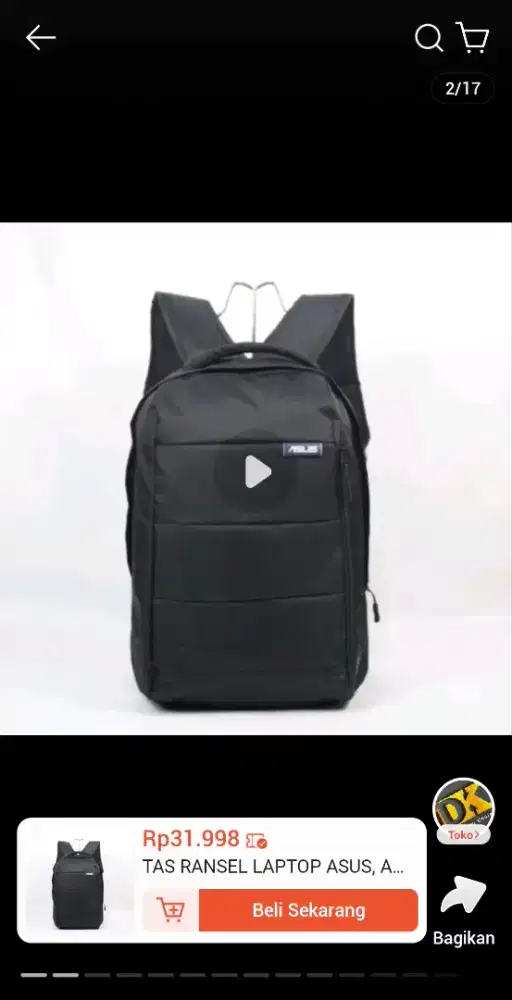 [Original] Tas Laptop ASUS