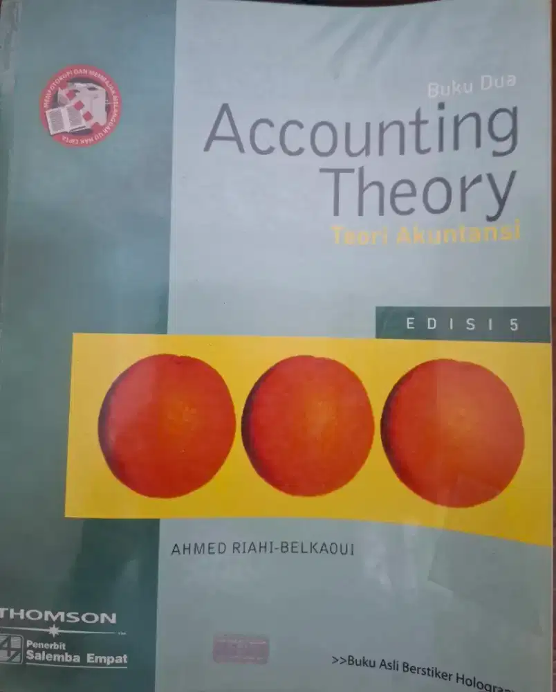 [Original] Teori Akuntansi (Accounting Theory)