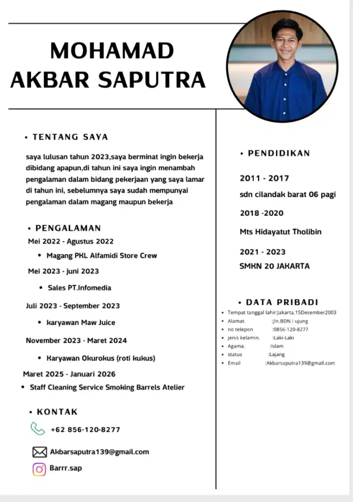 Nyari pekerjaan apa sajaa