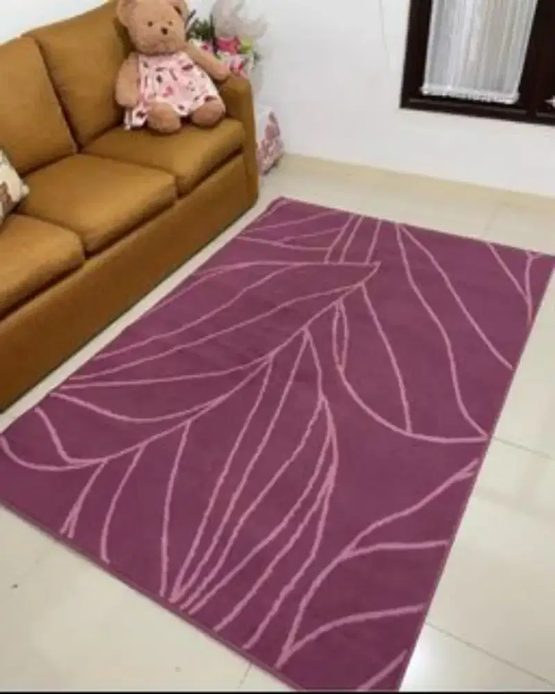 Karpet bulu tipis ikea laborg size 133x195