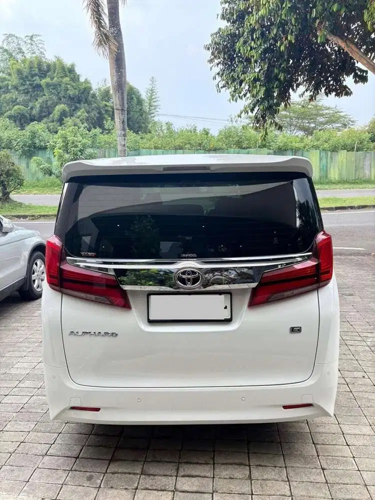 Toyota Alphard 2018 Bensin