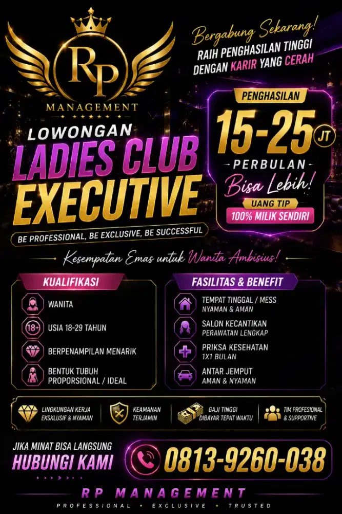 LOWONGAN KHUSUS WANITA
