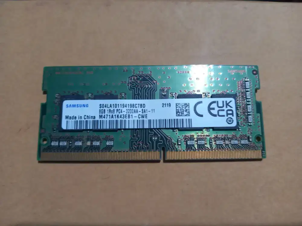 RAM Laptop Merk Samsung 8 GB DDR4