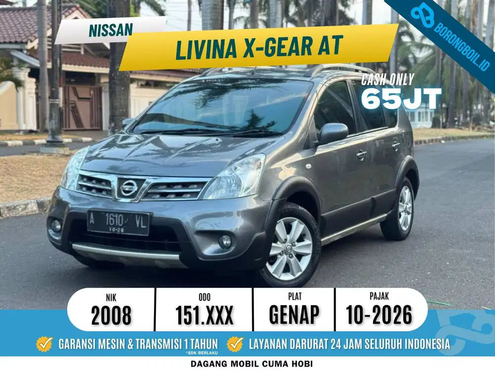 NISSAN LIVINA X-GEAR AT ABU-ABU 2008