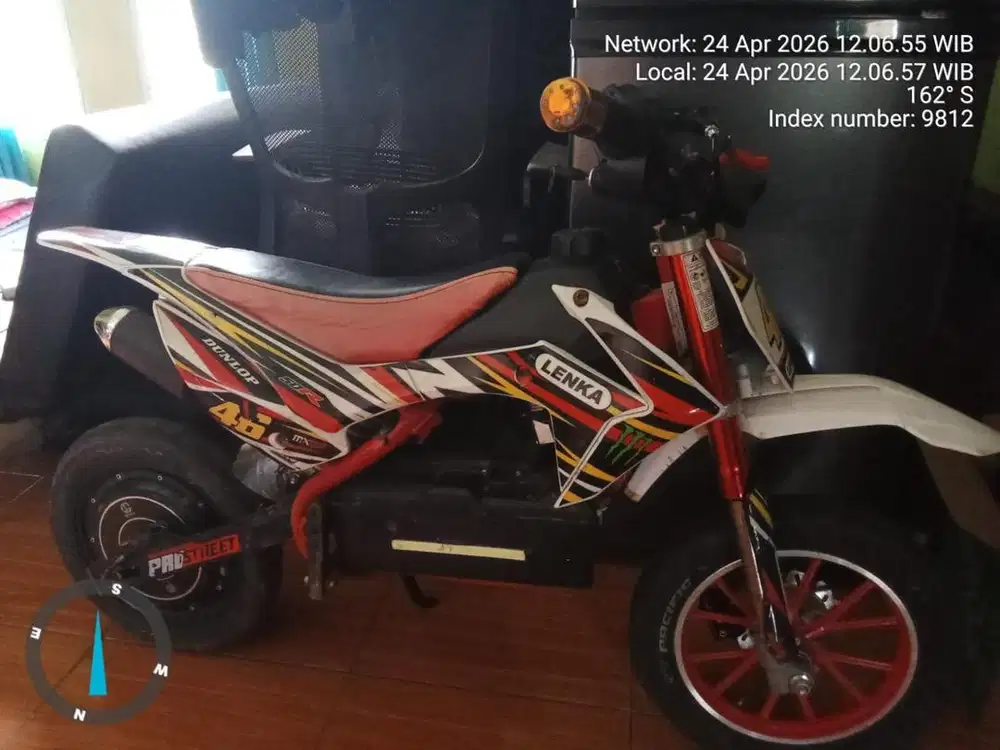 Mini cros LENKA sudah matic kelistrikan ok tgl gas