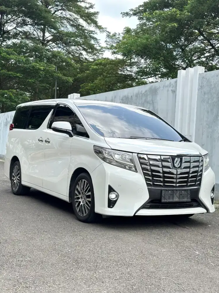 Toyota Alphard G 2017 Atpm Pemakai Pribadi