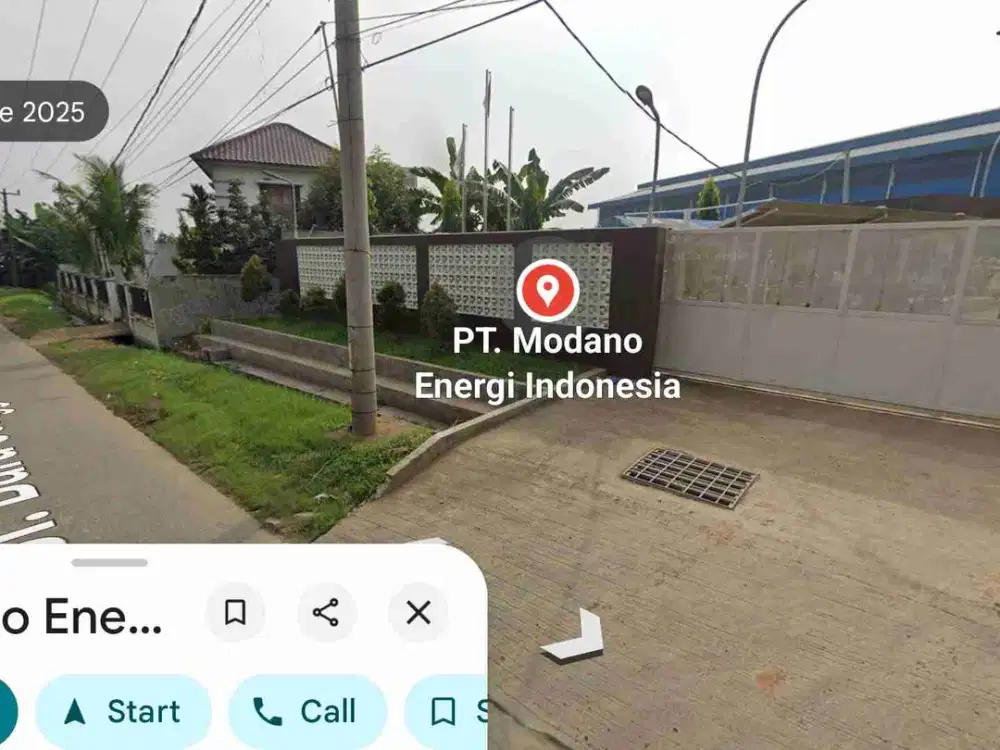 Tanah SHM pinggir jalan perijinan industri, perbengkelan, pergudangan, sekolah