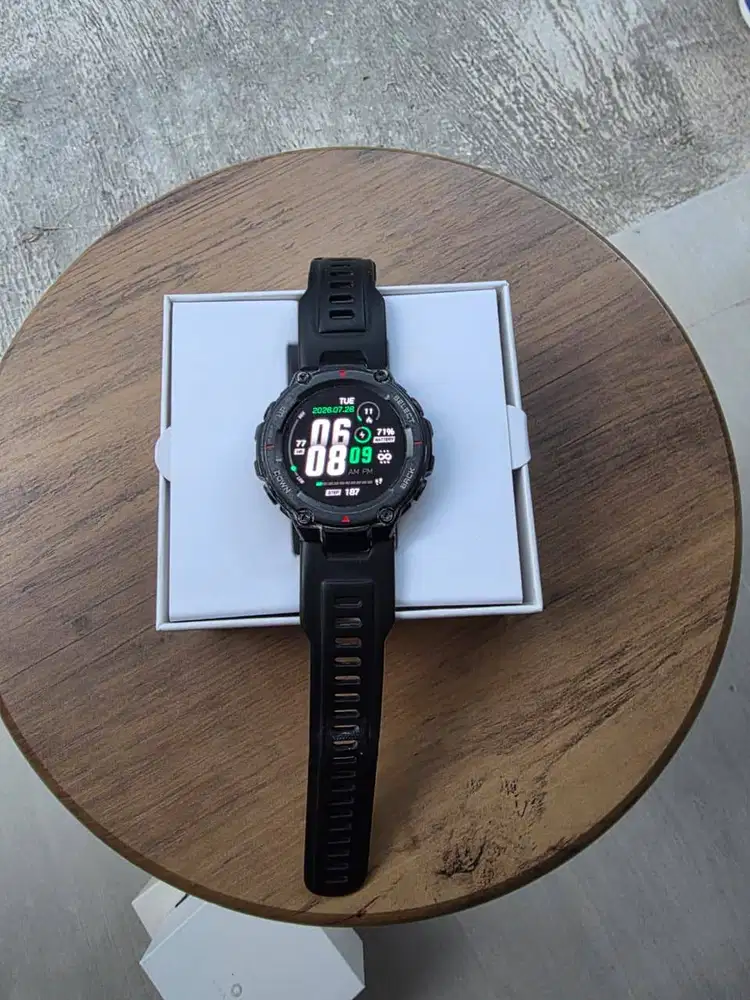 Amazfit T-Rex Pro Fullset Dus + Nota, Fungsi Normal Semua