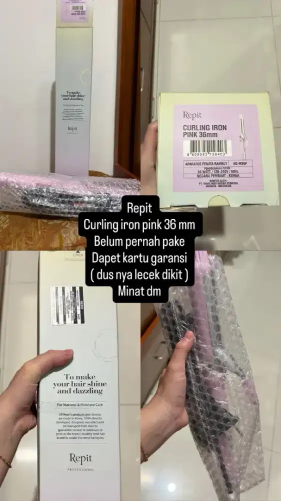 Repit Curling Iron 36 mm