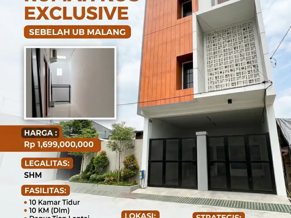OPPORTUNITY INVESTASI PASIF INCOME DI AREA KAMPUS UTAMA MALANG!