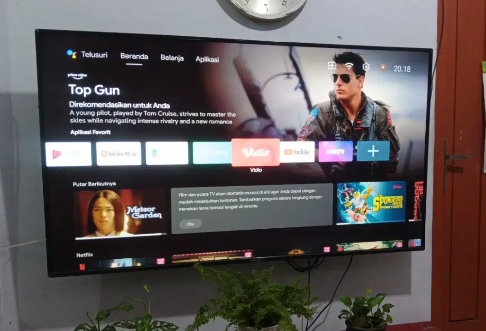 DIJUAL SMART TV PANASONIC 65 INCH (Google TV)