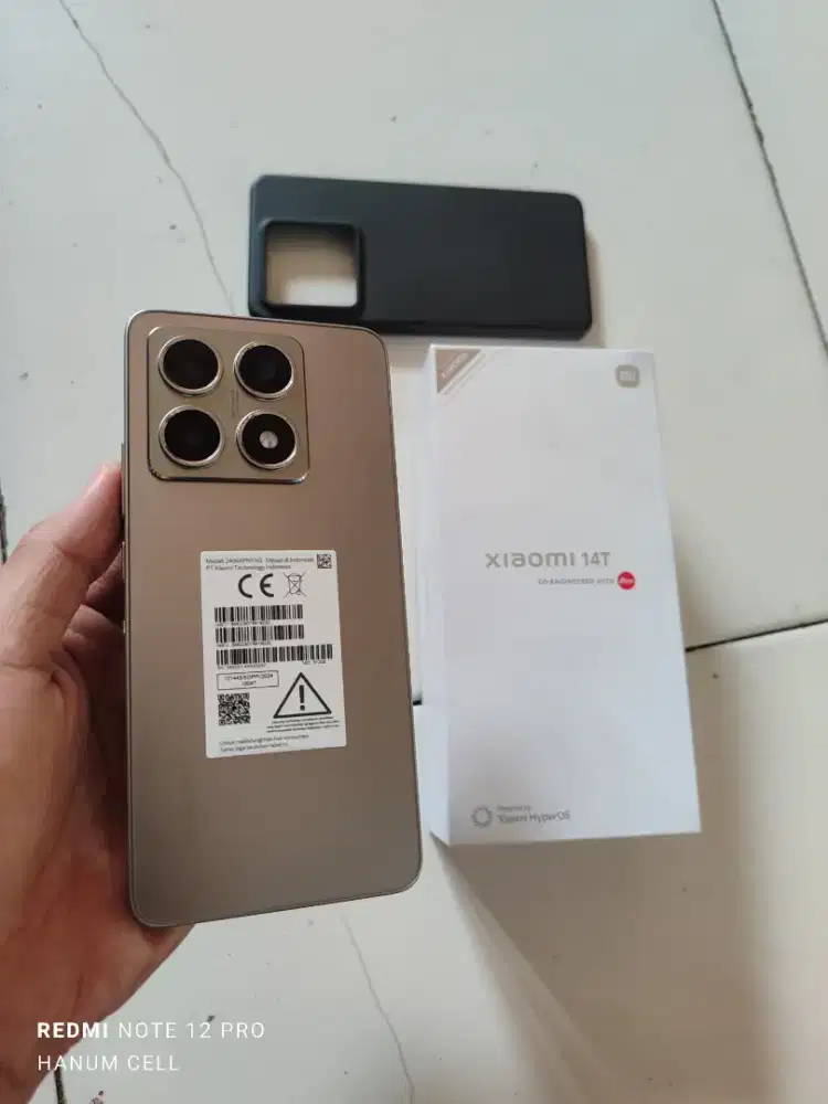 Xiaomi 14T 5G 12/512 fullset ORI mulus like new