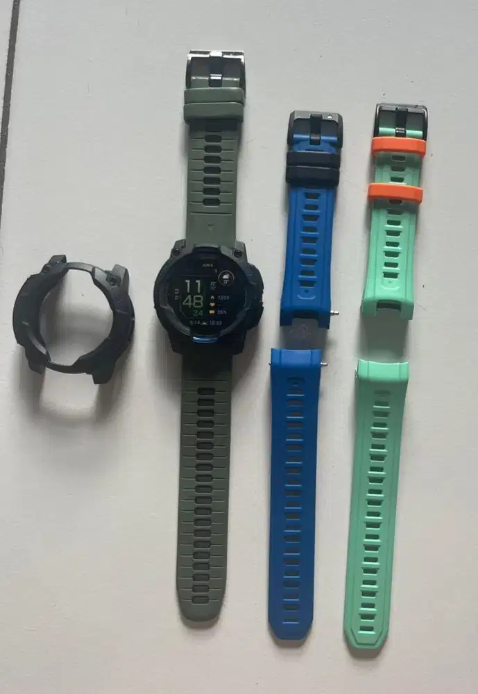 Garmin Instinct 3 AMOLED , Bolt Blue/Black 45mm