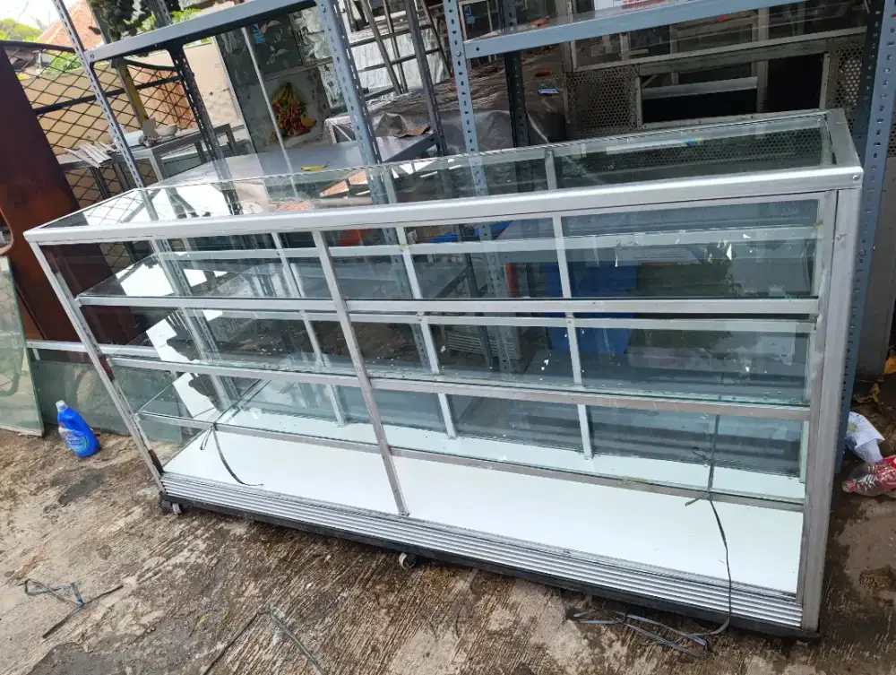 Jual Etalase sembako second 2 meter, Lok Pamulang barat, Tangsel