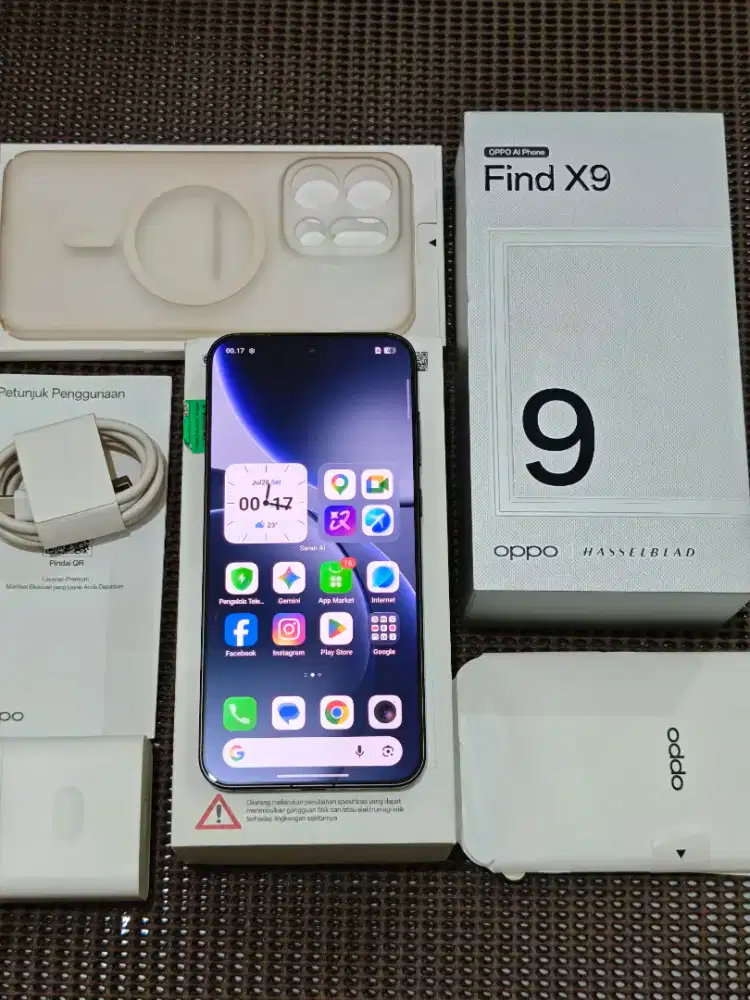 Oppo Find X9 12/256 Mulus Fullset Ori Garansi Aktif