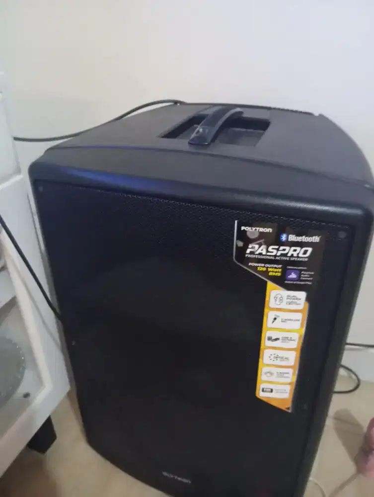 Speaker polytron paspro portable bluetooth