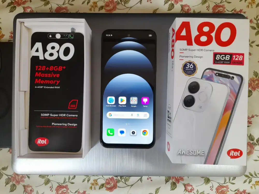 ITEL A80 RAM 4+8/128