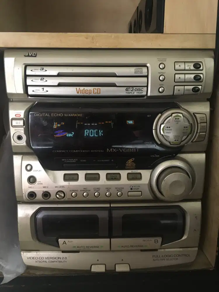 Dijual compo JVC