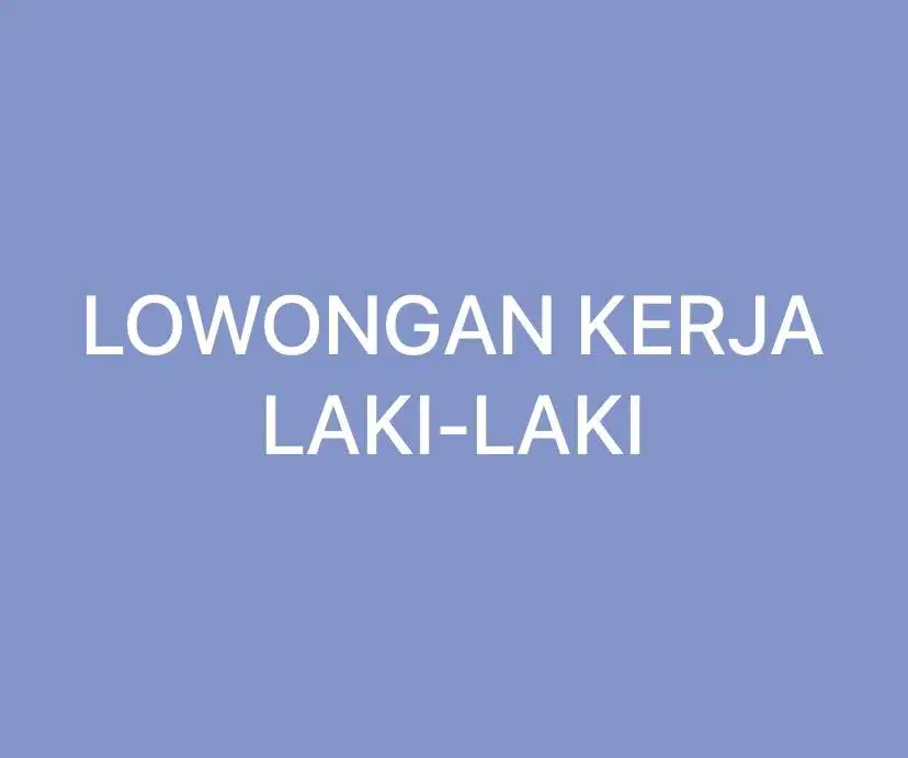 LOKER KARYAWAN TOKO SEMBAKO (tidak ada mess)