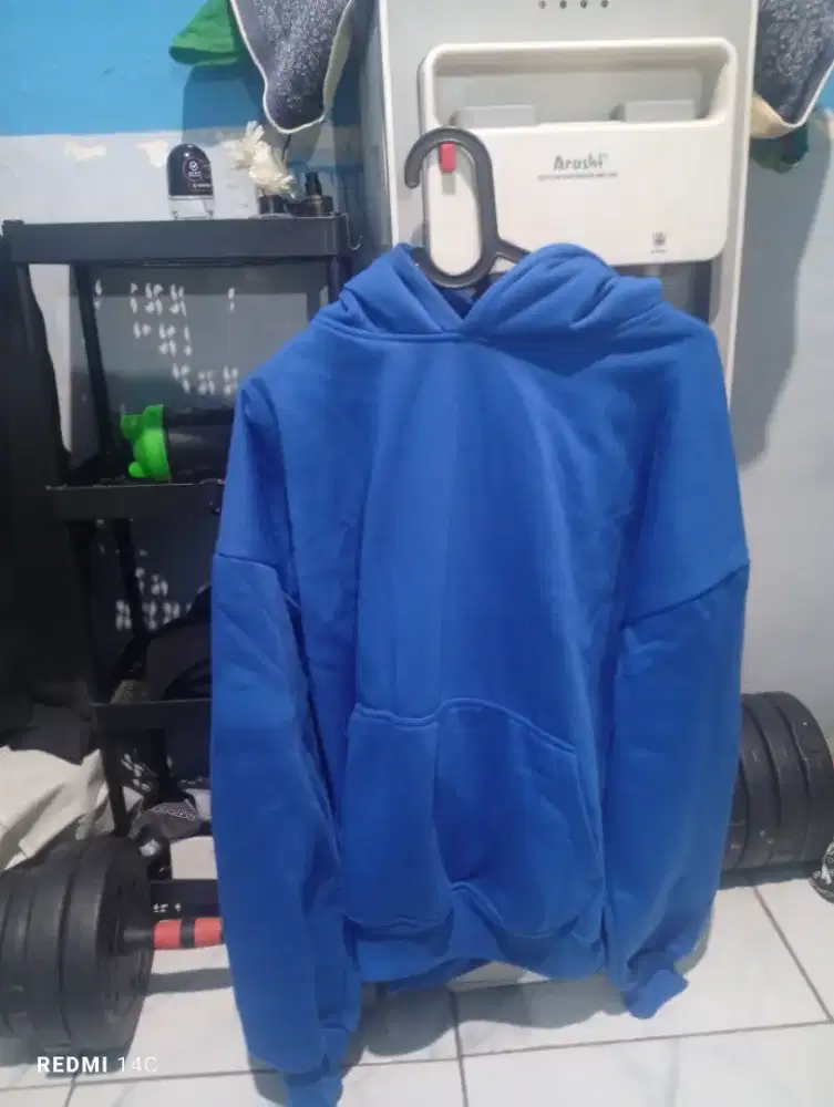 JAKET BOXY BLUE