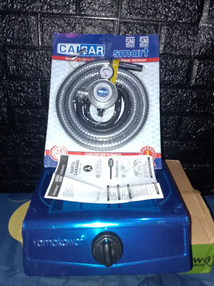 Kompor 1 tungku full set