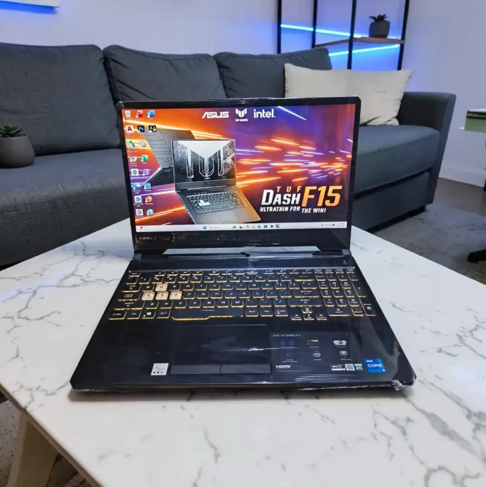 Laptop Gaming Asus TUF F15 NVIDIA RTX 3050 SSD 512Gb DUAL VGA