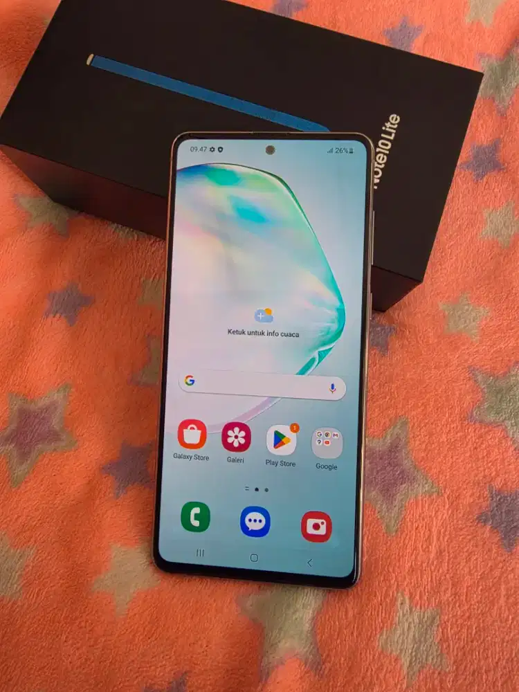 Samsung galaxy Note 10 lite 8/128gb resmi sein